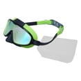 thumbnail image 2 of Gafas de natación para niños, equipo de natación, visión , ligeras y ajustables, gafas de natación, para deportes acuáticos en piscina. Verde Negro, 2 of 8