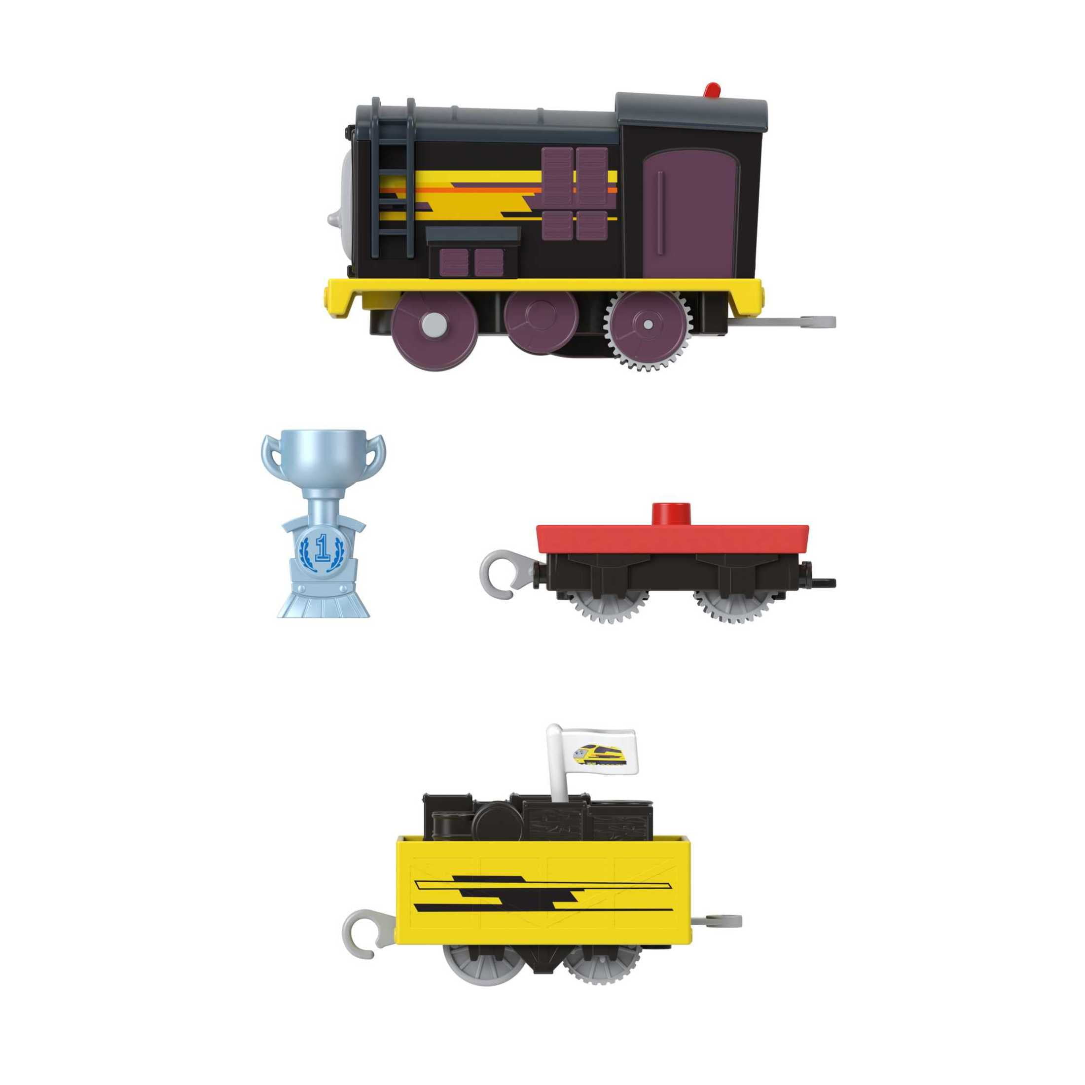 Thomas & Friends by Fisher-Price Greatest Moments Motorized Classic Thomas Engine, Toy Train