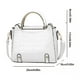 thumbnail image 5 of Bolsa Bandolera Mujer Moda Cartera Crossbody Tote Hombro blanco, 5 of 5