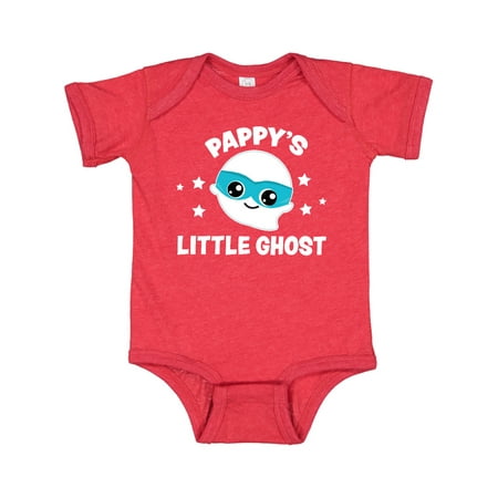 

Inktastic Cute Pappy s Little Ghost with Stars Gift Baby Boy or Baby Girl Bodysuit