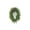 20 In diam, variant on Artificial Green Fern Wreath Decor, Garland with Bow in Black&White Strpe, Daily Decorations For Front Door Home Porch Farmhouses Ornament (14 In diam)