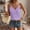 Purples, variant on Summer Sleeveless Tops for Women Casual Spaghetti Strap Camisole Fashion Eyelet Breathable Soft Tank Top,Light Blue,XXL