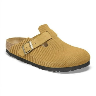 靴 BIRKENSTOCK Boston 39 Birkenstock Boston BS Narrow Suede Clog, 39 - Walmart.com
