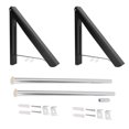 thumbnail image 2 of Wall Drying Rack,80cm Rod Retractable Folding Clothes Hanger Home Drying Rack Unbeatable Value, 2 of 7