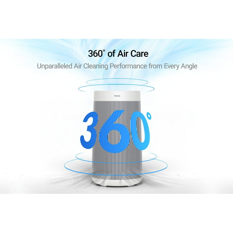 Winix T810 Air Purifier AHAM Verified for up to 410 Sq ft All in One 4 Stage True HEPA Air Purifier Walmart