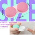 thumbnail image 2 of 12PCS Colorful Contact Lens Case, Immersion Kit, Leak-Proof Packaging, Suitable for Outdoor Mini Case Screw Top, 2 of 6
