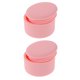 thumbnail image 1 of FOMIYES 2Ud Frasco De Silicona Para De Viaje Resistente A Ideal Para Cosméticos, 1 of 8