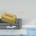 thumbnail image 2 of Caja de pañuelos,Dispensador de pañuelos para baño,Alfombra de área,Alfombra redonda decorativa de 60 cm para entrada de interior,Alfombra lavable para suelo de sofá de 24 pulgadas, 2 of 8