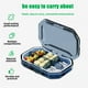 thumbnail image 5 of Pastillero portátil hermético | Pastillero de viaje impermeable para suplementos diarios | Dispensador compacto de pastillas con junta sellada, 5 of 6