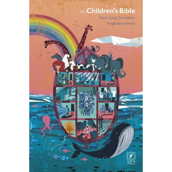 The Children's Bible: New Living Translation: With Noah's Ark and Rainbow and Other Colourful Illustrations, British Tex, (Hardcover)