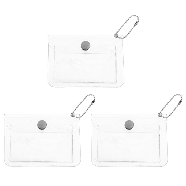 3Pcs Mini bolso Monedero Mujer Cartera Chica Tarjeta Bolsa Paquete de tarjetas Bolsa simple