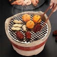 thumbnail image 3 of 18-30cm Stainless Steel Round Grill Mat Baking Rack for BBQ Barbecue Furnace Net, 3 of 10