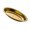 Gold Large, variant on Tibvox Steaming Fish Tray Stainless Steel Silver/Gold Oval Shape Multifunctional for Home or Restaurant Use Serving Plate