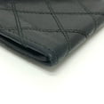 thumbnail image 5 of Pre-Owned CHANEL Chanel Matelasse Wallet Long Accessory Flap Lambskin Women's Black (Good), 5 of 16