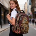 thumbnail image 6 of Xixirimido Tiger Kids Backpack for Boys Preschool Elementary Students Bookbag 17inch Large School Bag Multi-pocket Lightweight Backpacks, 6 of 8
