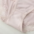 thumbnail image 5 of Riecok Women Underwear Panties Seamless Stretch Ice Silk Breathable Comfortable Panties Pink M, 5 of 5