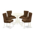 thumbnail image 2 of East West Furniture Dining Room Set Linen White, ANFR5-LWH-18, 2 of 5