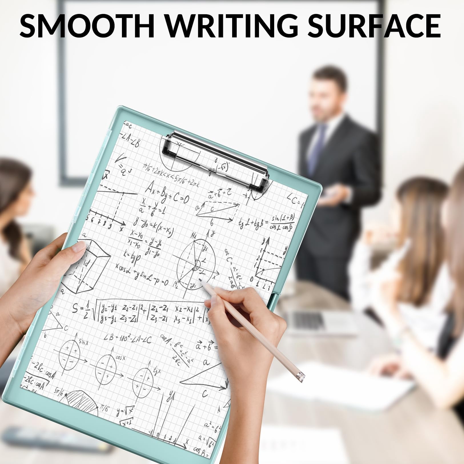 Clipboard With Storage  Heavy Duty Cleaview Clip Boards 8.5x11 Dual Dry Erase Plastic High Capacity Clipboards Folder For Teacher Nurse School & Office Supplies