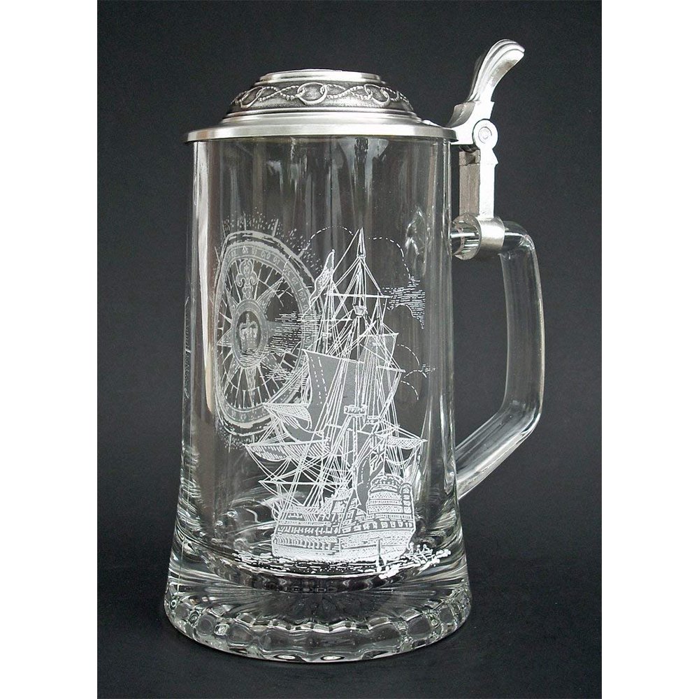 german beer glass stein