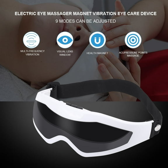 YLSHRF Electric Eye Massager  Vibration Eye Care Device Anti Fatigue Wrinkle Eye , Eye Care Device, Eye Wrinkle Massager