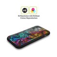 thumbnail image 2 of Head Case Designs Oil Slick Prints Rock Hybrid Case Compatible with Apple iPhone 14, 2 of 7