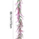 thumbnail image 3 of Guirnalda de ratán de hojas artificiales 66,9 pulgadas | Enredadera decorativa falsa para colgar la chimenea navideña interior de Acción de Gracias | Adorno de fiesta para casa con vegetación de, 3 of 8