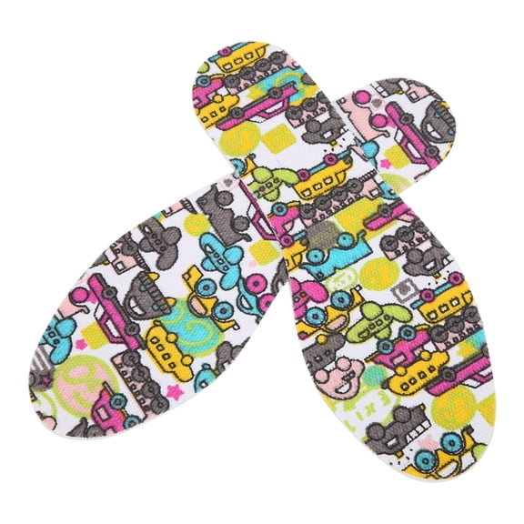 Eotvia Shoe Insoles, Wear‑resistant 23.3x7.7x0.3cm Breathable Children Shoe Sole Inserts With 2 X Shoe Insole For Home For Sweat Absorb