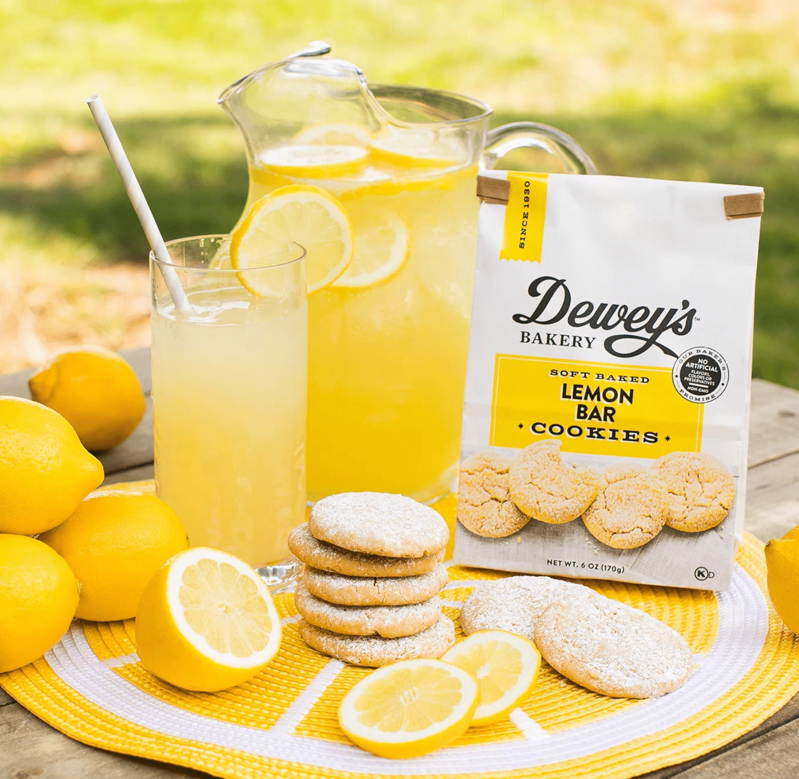 Dewey's Bakery Cookies, Soft Baked Lemon Cookies, 6 oz.