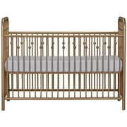 Little Seeds Monarch Hill Ivy Gold Metal Baby Crib