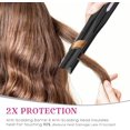 Airflow Styler, Titanium Flat Iron Hair Straightener & Curler