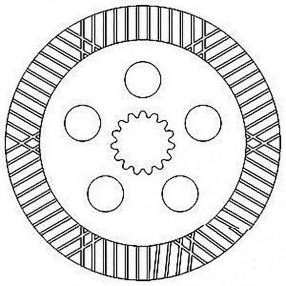 Brake Disc fits John Deere 2355N 2555 2755 2855N 2955 3155 3055 3255 AL65871