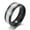black#4, variant on Men Silicone Rings Women Wedding Rubber Band Hypoallergenic Flexible Finger Ring-blue-8