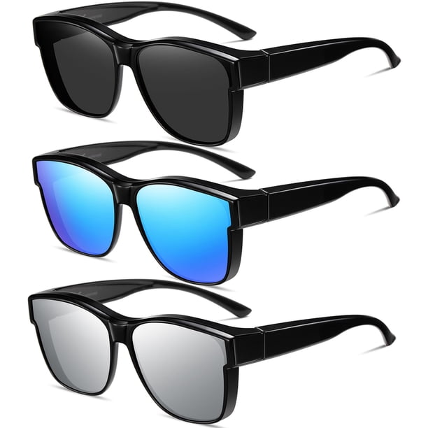 Gafas de sol polarizadas UV400 Wzerry para usar sobre lentes para mujer
