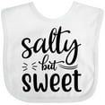 thumbnail image 3 of Inktastic Salty but Sweet Boys or Girls Baby Bib, 3 of 4