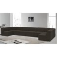thumbnail image 2 of Meridian Furniture Ollie Brown Boucle Fabric Modular Sectional, 2 of 12