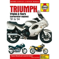 Triumph 750/900 Triples & 1200 Fours (91-04) Haynes Repair Manual ^