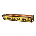 thumbnail image 3 of Meyda Tiffany 184291 Bear 24" Wide Vanity Light - MultiColor, 3 of 5