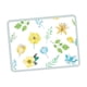 thumbnail image 1 of Posavasos para secar platos, tazas y bebidas, almohadilla antisalpicaduras y absorbente de agua. Flor amarilla, 1 of 9