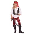 thumbnail image 1 of Girl's Posh Pirate Costume, 1 of 2