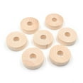 thumbnail image 4 of Abbracc 50 Pcs Roues en Bois Non Finies pour Modèles de Voitures Roues Rondes Peinture Écriture Enfants, 4 of 9