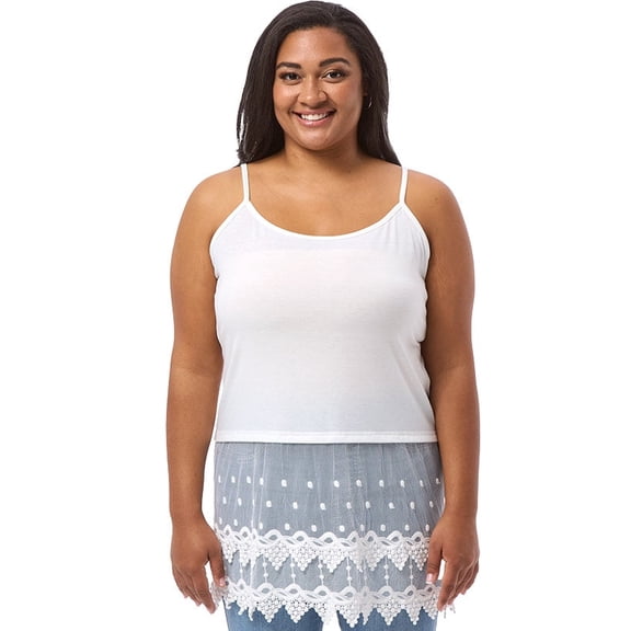 Lace Trim Camisole Top Extender