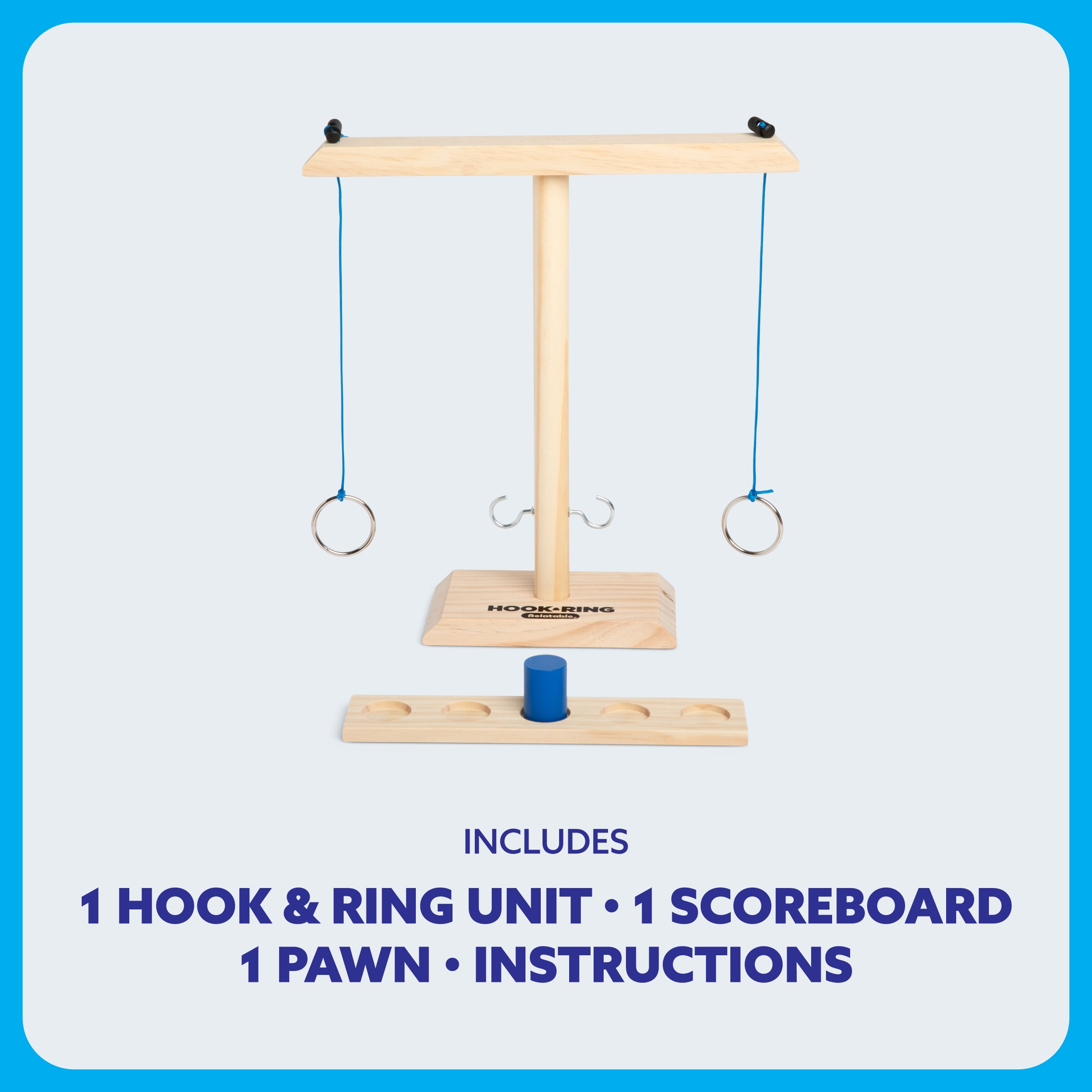 Buzzed Classics Hook and Ring – Ring Toss Drinking Set for Adults, by Buzzed