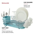 thumbnail image 4 of KitchenAid Low Profile Steel Dishrack, Mineral Water, 4 of 10