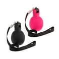 thumbnail image 3 of 2 silbatos de mano deportivos con cordones, silbatos manuales de seguridad para exteriores. Rosa Rojo Negro, 3 of 9