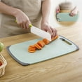 thumbnail image 1 of Big Savings! Buckwheat Whetstones Cutting Board, Extra Large Double-Sided Kitchen Board, Dishwasher Safe, Non-Slip Meat and Veggie Cutting Board with Easy Grip Handle, 1 of 6