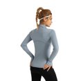 thumbnail image 6 of Women’s Slim-Fit Athletic Zip-Up Jacket with Thumbholes - Lightweight, Breathable, and Stylish, 6 of 6