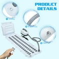 thumbnail image 5 of WETLA Remote Control Spa Jet Mat - 6-Speed Adjustable Bubbles with Suction Cups & Pillow for Most Tubs, 5 of 12