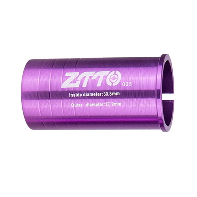 Adaptador de bicicleta, adaptador de conversión de manguito reductor, fabricado en aluminio, resistente a la oxidación y 308 a 272 mm