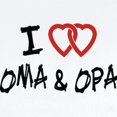 thumbnail image 2 of CafePress - I Love Oma And Opa Infant Bodysuit - Baby Light Bodysuit, Size Newborn - 24 Months, 2 of 4