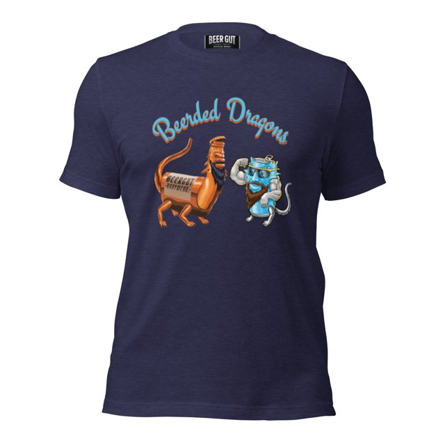 Beerded Dragons Unisex t-shirt